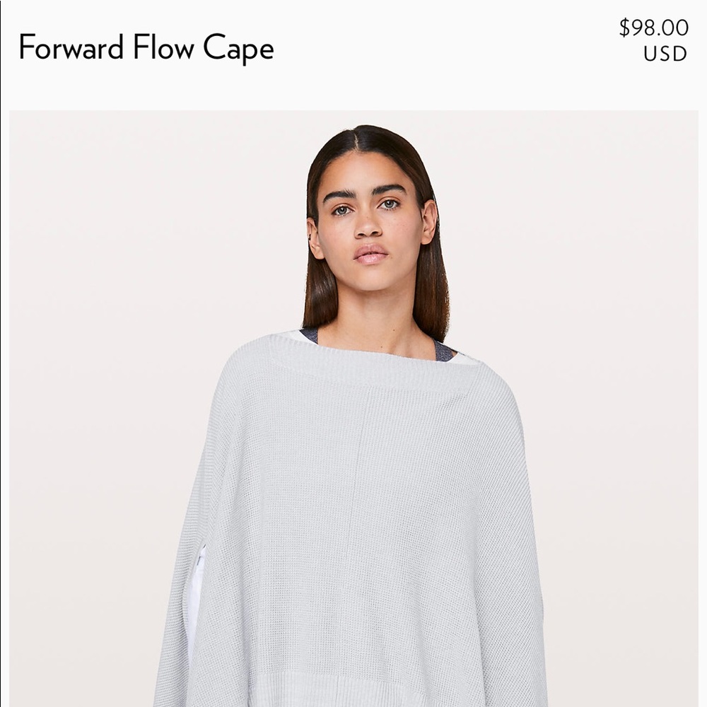 Lulu lemons poncho blouse